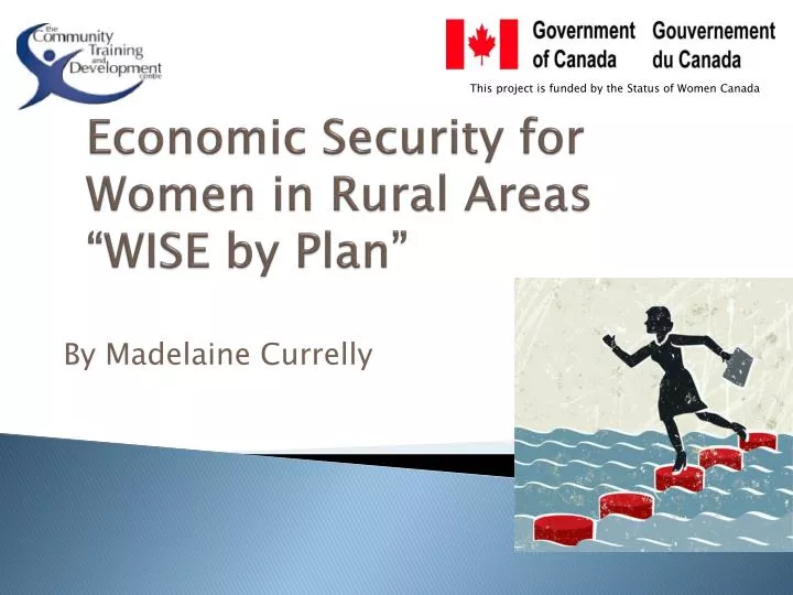 economic security for women in rural areas wise by plan