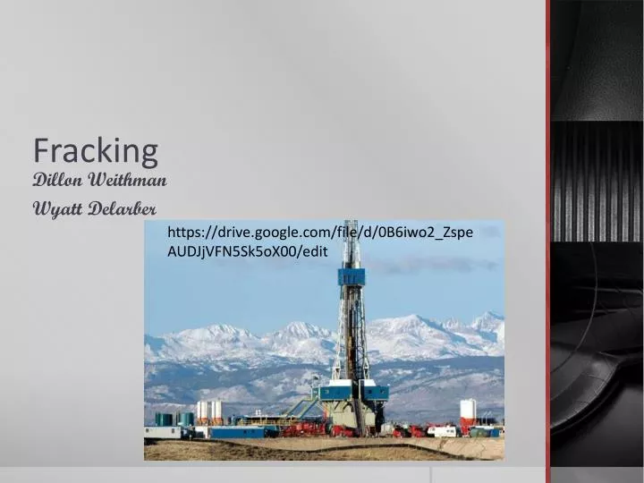 fracking