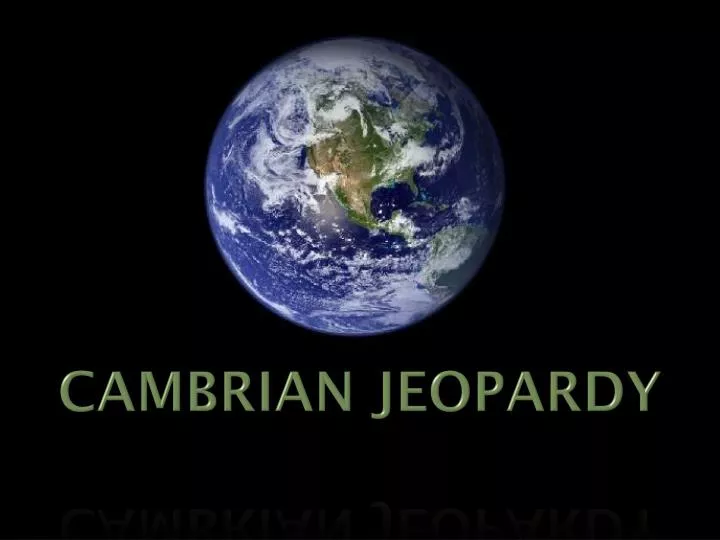 cambrian jeopardy