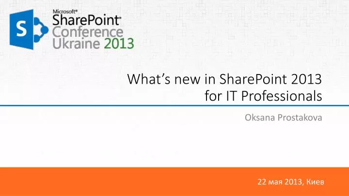 what s new in sharepoint 2013 for it professionals
