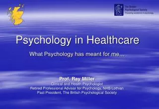 Psychology in Healthcare