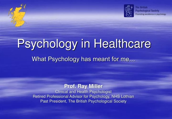 psychology in healthcare