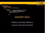 ASP.NET MVC - slide 1