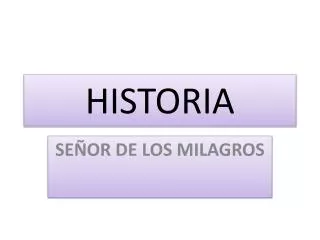 historia