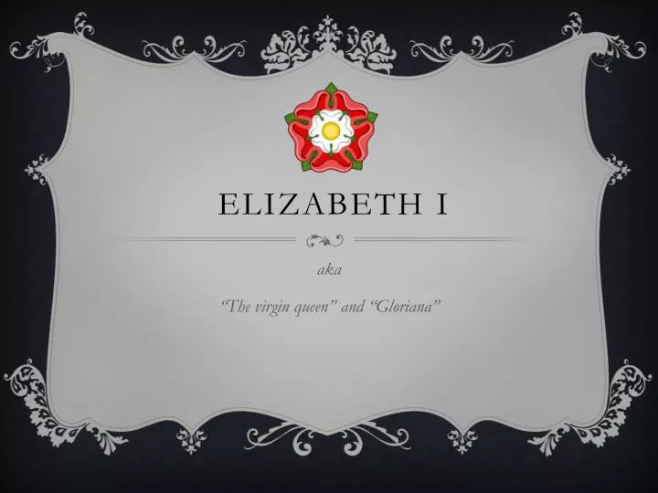 elizabeth i