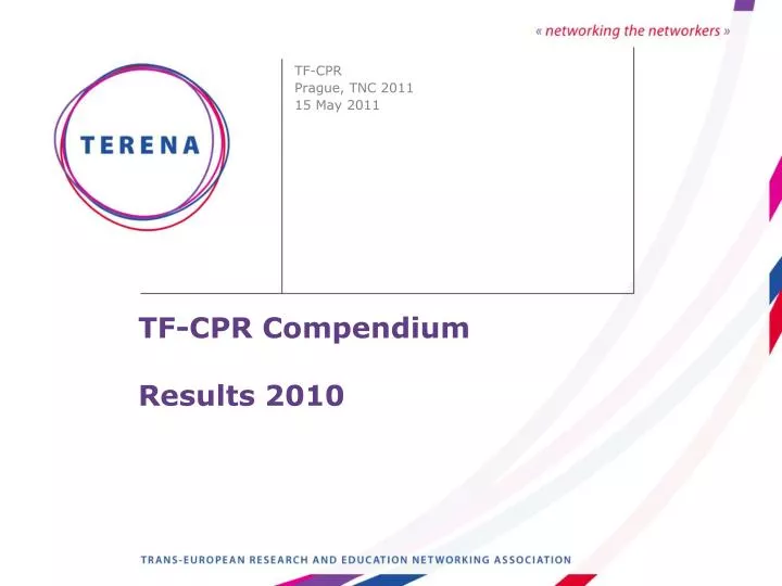 tf cpr compendium results 2010