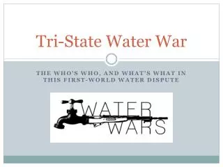 Tri-State Water War