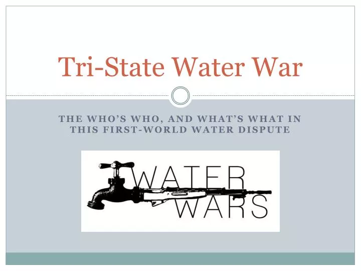 tri state water war