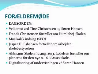 for ldrem de
