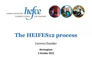 The HEIFES12 process