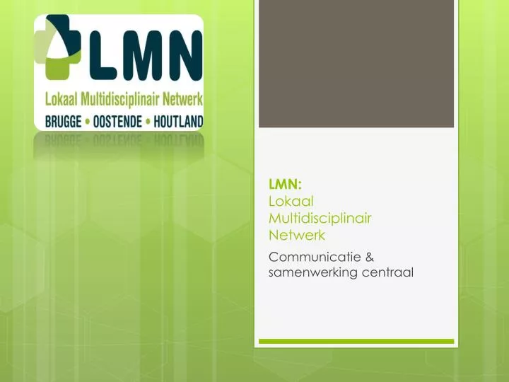 lmn lokaal multidisciplinair netwerk
