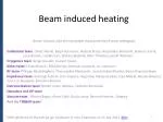 Beam-Induced Heating: Equipment Monitoring for Optimal Performance - slide 1