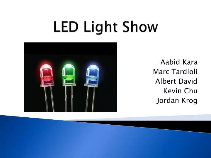 led light show