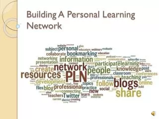 Building A Personal Learning Network