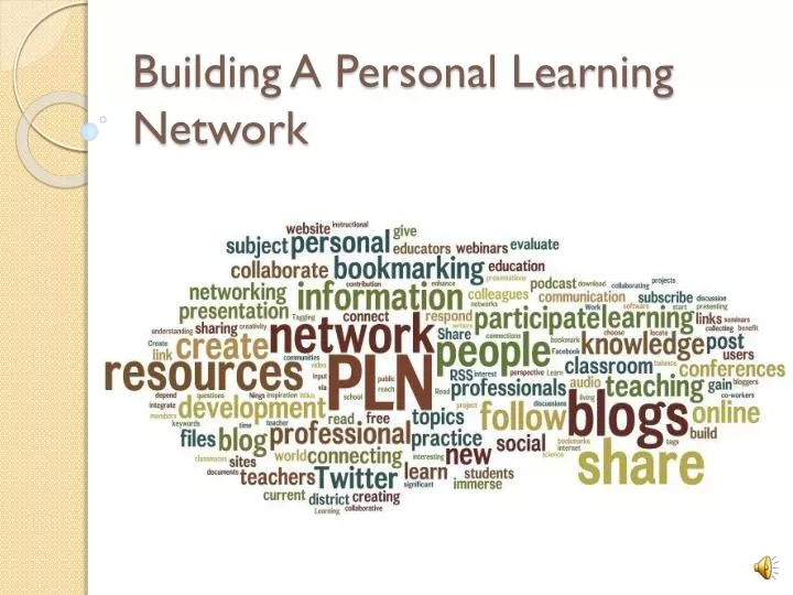 building a personal learning network