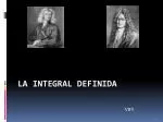 La integral definida - slide 1