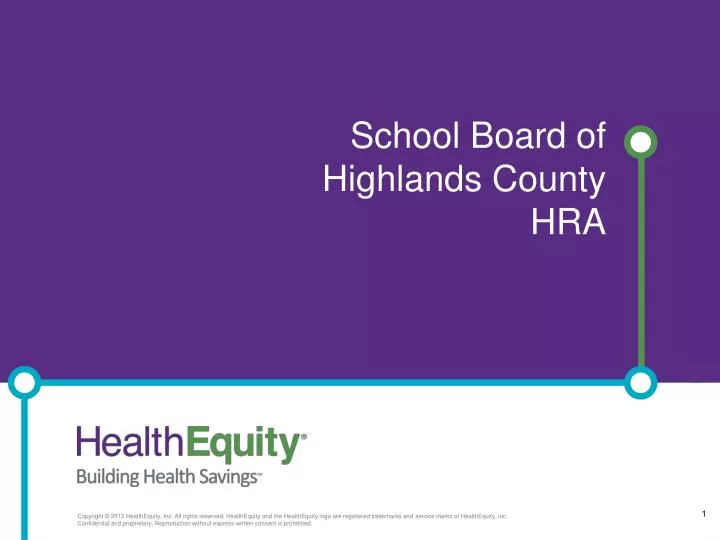 school board of highlands county hra