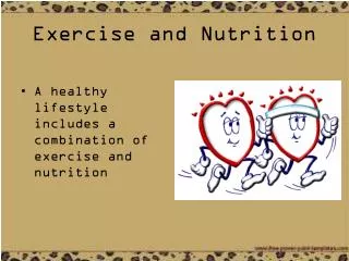 exercise and nutrition