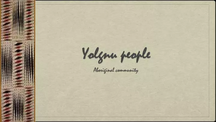 yolgnu people