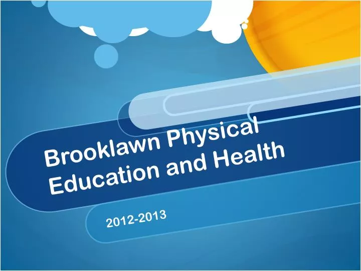 brooklawn physical education and health