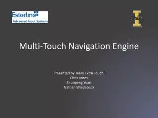 Multi-Touch Navigation Engine