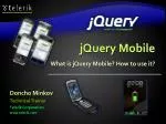 jQuery Mobile - slide 1
