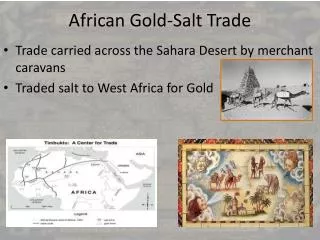 African Gold-Salt Trade