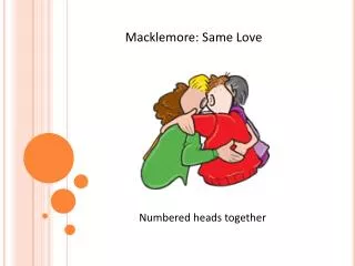 Macklemore : Same Love