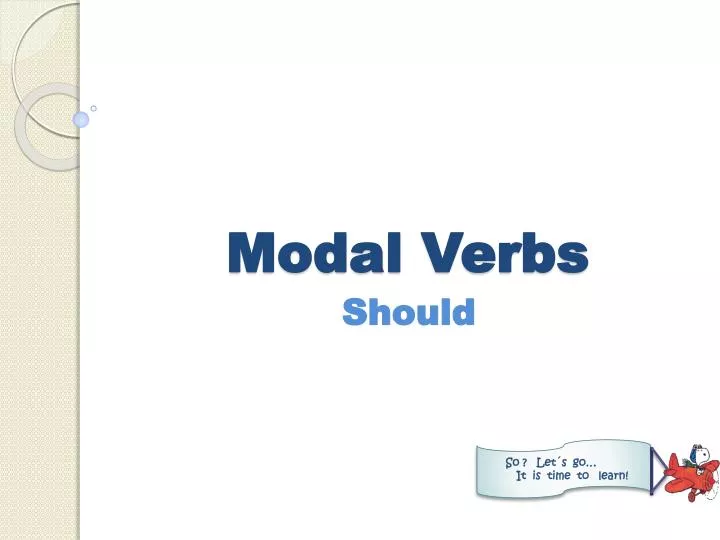 modal verbs