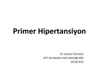 primer hipertansiyon