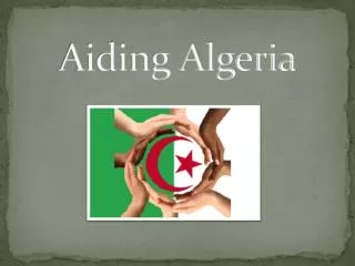 Aiding Algeria