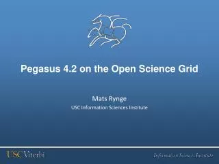 Pegasus 4.2 on the Open Science Grid