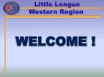 WELCOME ! - slide 1