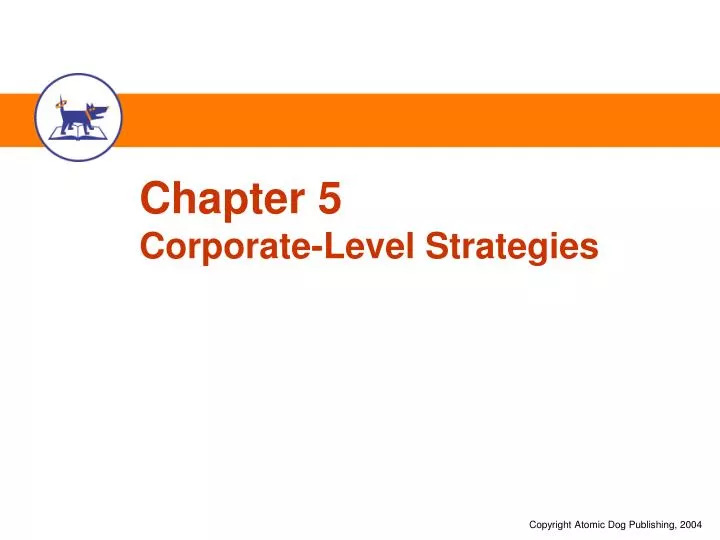 chapter 5 corporate level strategies