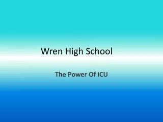 Wren High School