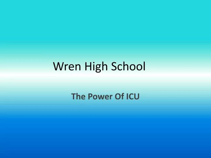 wren high school