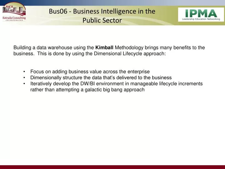 bus06 business intelligence in the public sector