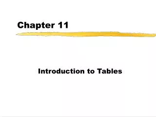 Chapter 11