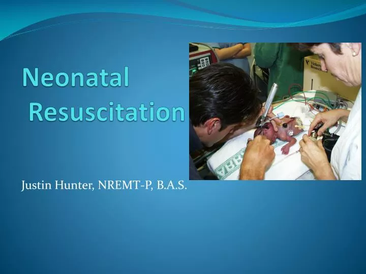 neonatal resuscitation