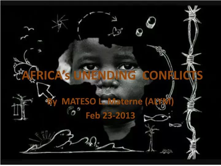africa s unending conflicts
