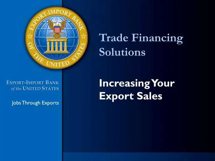 trade financing solutions