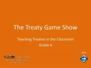 The Treaty Game Show