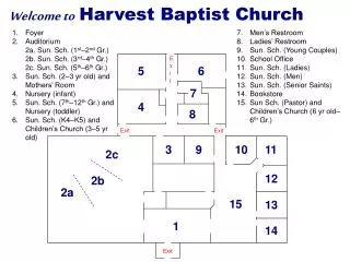 Welcome to Harvest Baptist Church