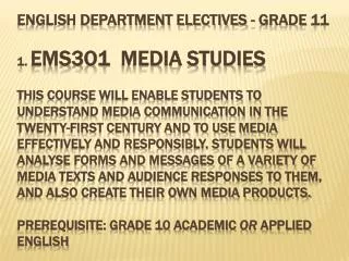 2. EMS301 Presentation and Speaking Skills
