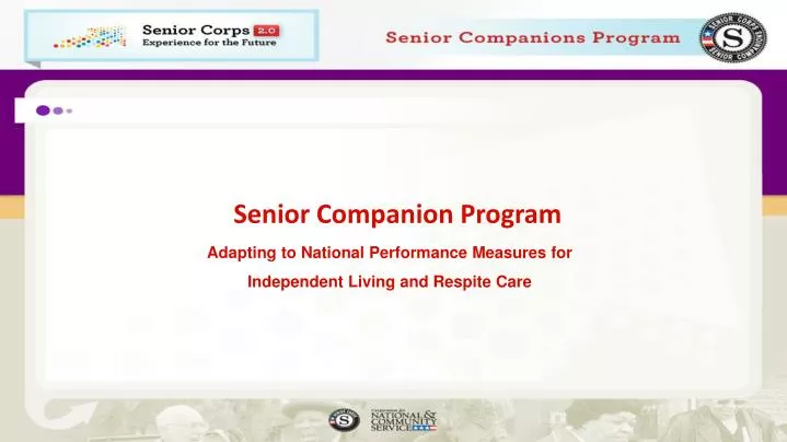 senior companion program