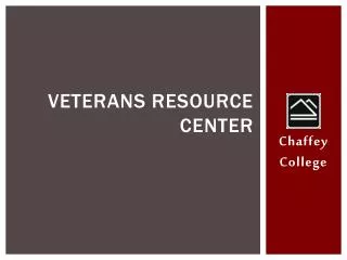 Veterans Resource Center