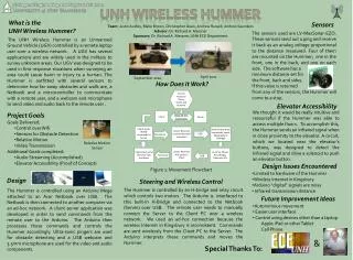 UNH Wireless HUMMER