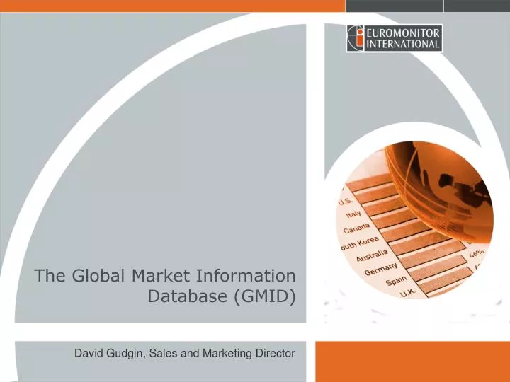 the global market information database gmid