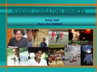 FORESEE CONSULTING SERVICES