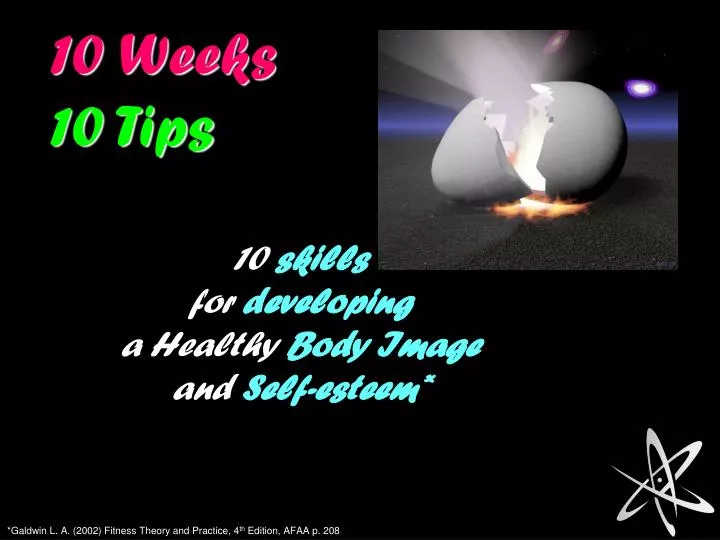 10 weeks 10 tips